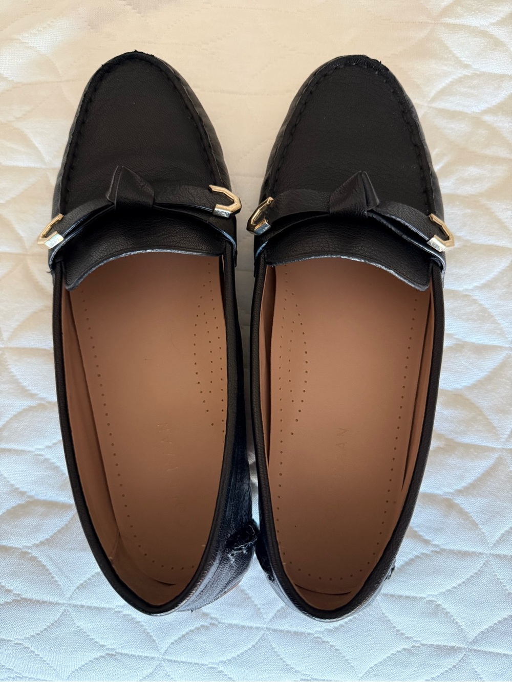 Cole Haan Bradley Bit Driver Loafers Black US 9